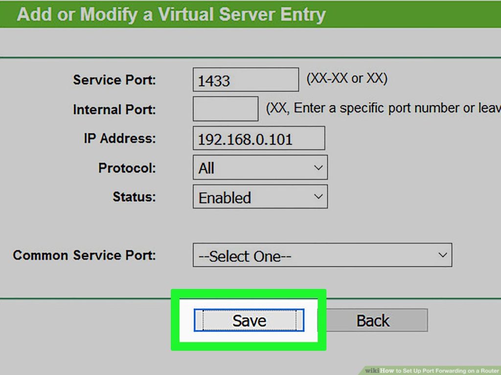 Port Forwarding