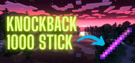 How To Get A Knockback 1000 Stick In Minecraft