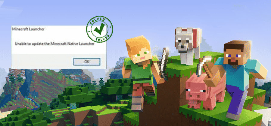 unable to update minecraft native launcher 2021