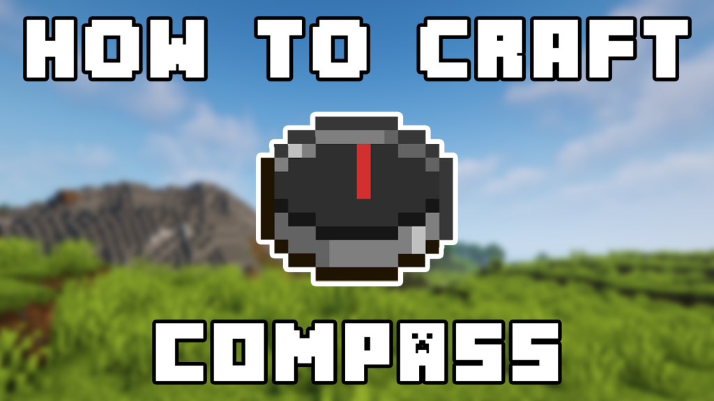 how to make a compass in minecraft