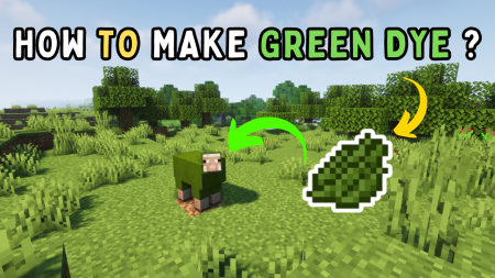 Discover the Magic: How to Make Green Dye in Minecraft in 3 easy steps!!