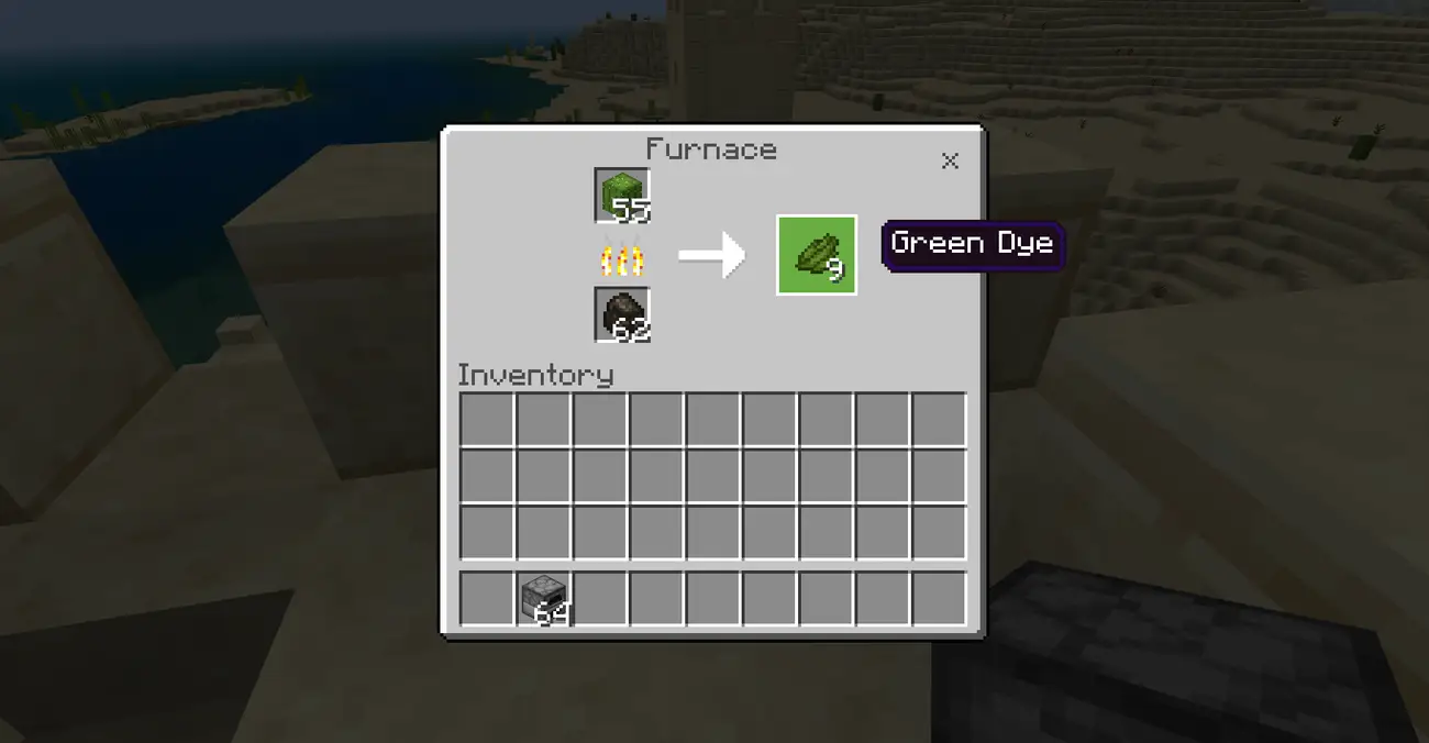 how to make green dye in minecraft